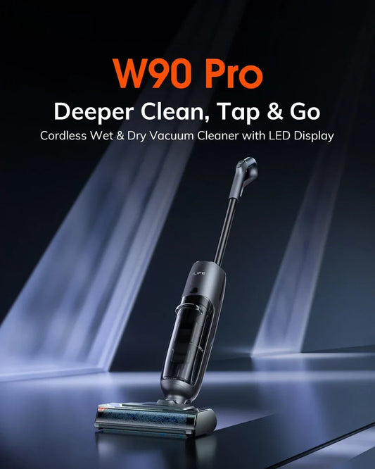 ILIFE W90 Pro Cordless Wet Dry Vacuum Cleaner &amp; Smart Mop