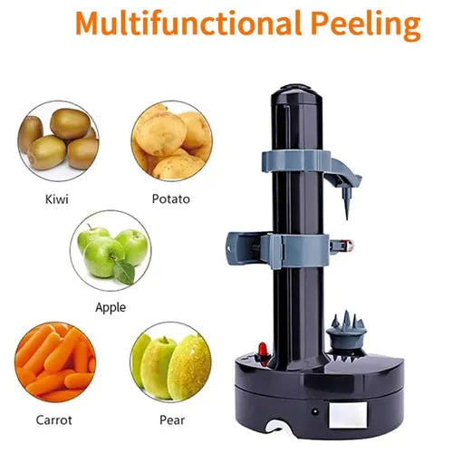 Automatic Electric Peeler – Hands-Free Fruit & Vegetable Peeling Machine