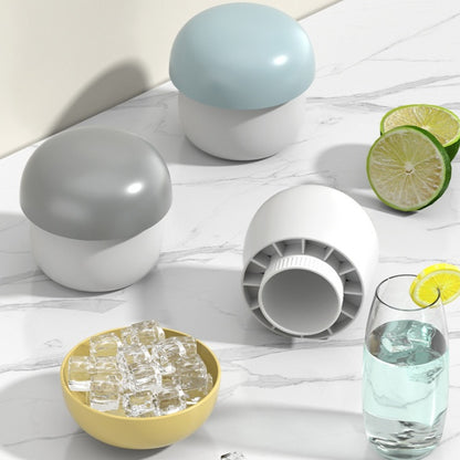 Large capacity ice cube maker with detachable storage container