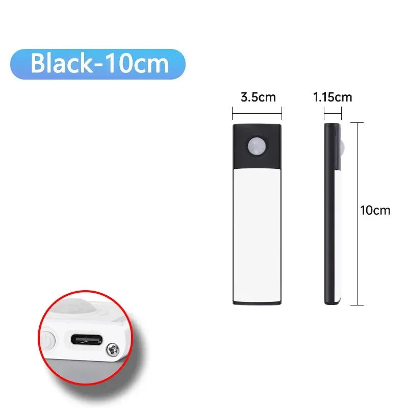 Motion Sensor Rechargeable Under Cabinet LED Light | ViralVaultX