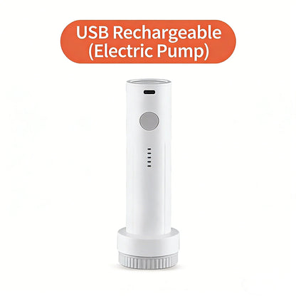 Electric Vacuum Pump for Storage Bags Portable Air Compressor Clothes Blanket Space Saving Home Travel Storage Bag