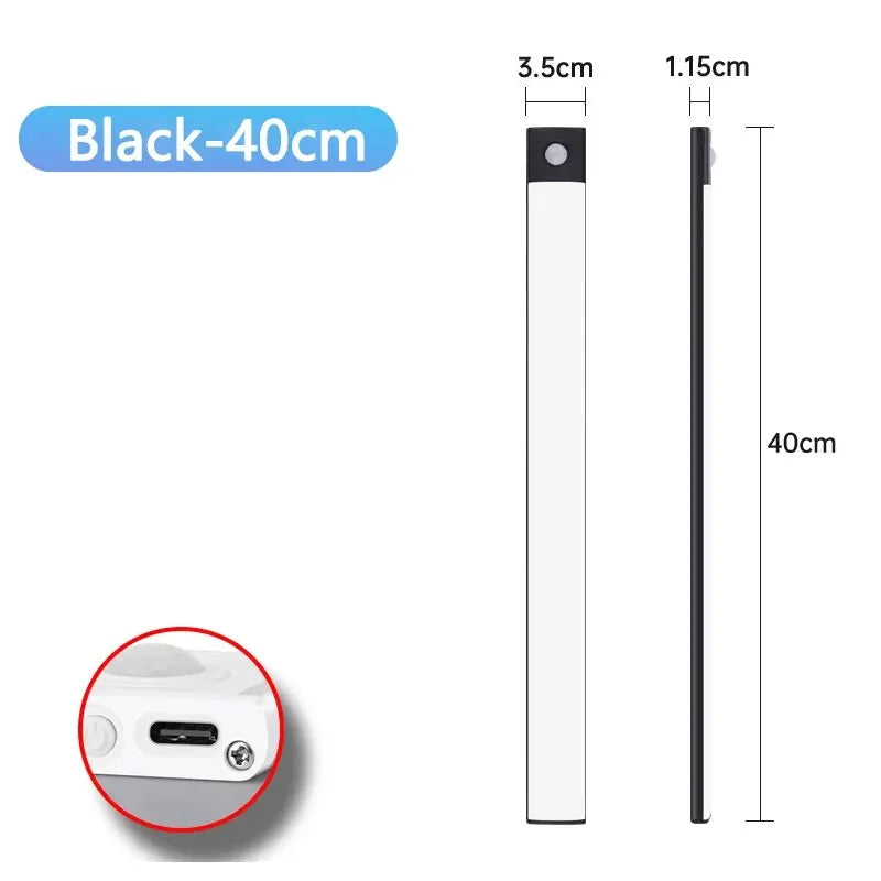 Motion Sensor Rechargeable Under Cabinet LED Light | ViralVaultX