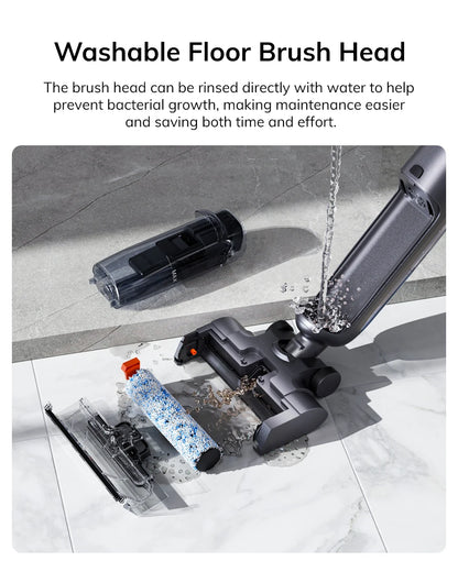 ILIFE W90 Pro Cordless Wet Dry Vacuum Cleaner & Smart Mop | 7000Pa Suction | Self-Cleaning Floor Washer