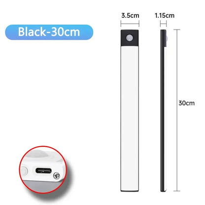 Motion Sensor Rechargeable Under Cabinet LED Light | ViralVaultX