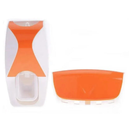 Wall-Mounted Automatic Toothbrush & Toothpaste Holder Set | ViralVaultX