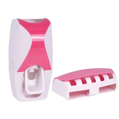 Wall-Mounted Automatic Toothbrush & Toothpaste Holder Set | ViralVaultX