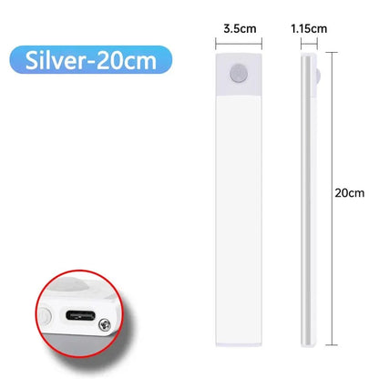 Motion Sensor Rechargeable Under Cabinet LED Light | ViralVaultX