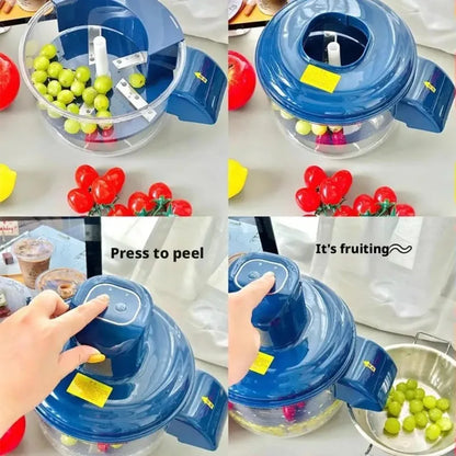 Automatic Electric Fruit & Vegetable Peeler – Multi-Function Hands-Free Kitchen Gadget
