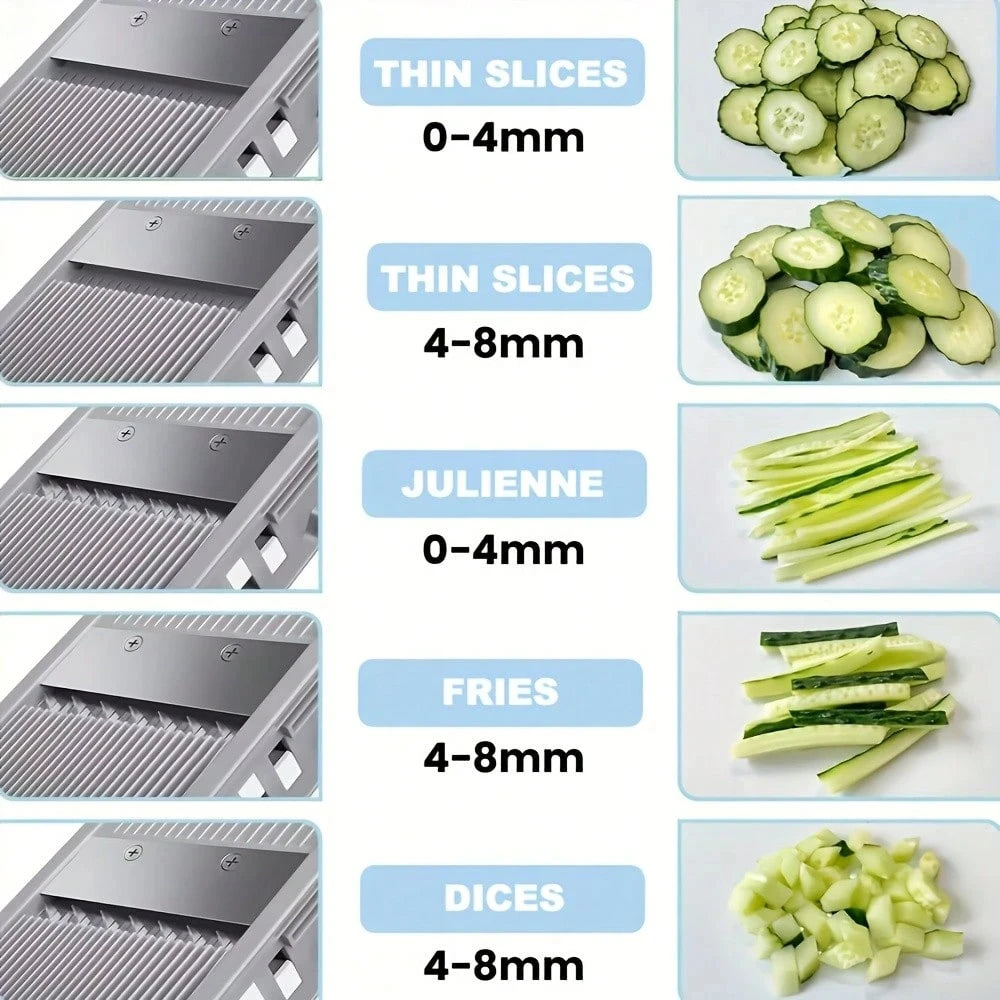 Vegetable chopper and slicer for salads meal prep and cooking
