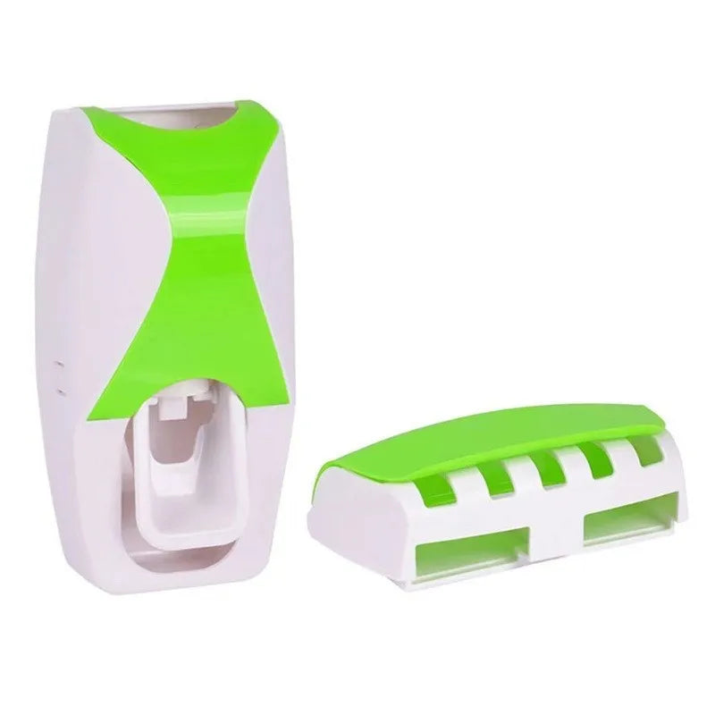 Wall-Mounted Automatic Toothbrush & Toothpaste Holder Set | ViralVaultX