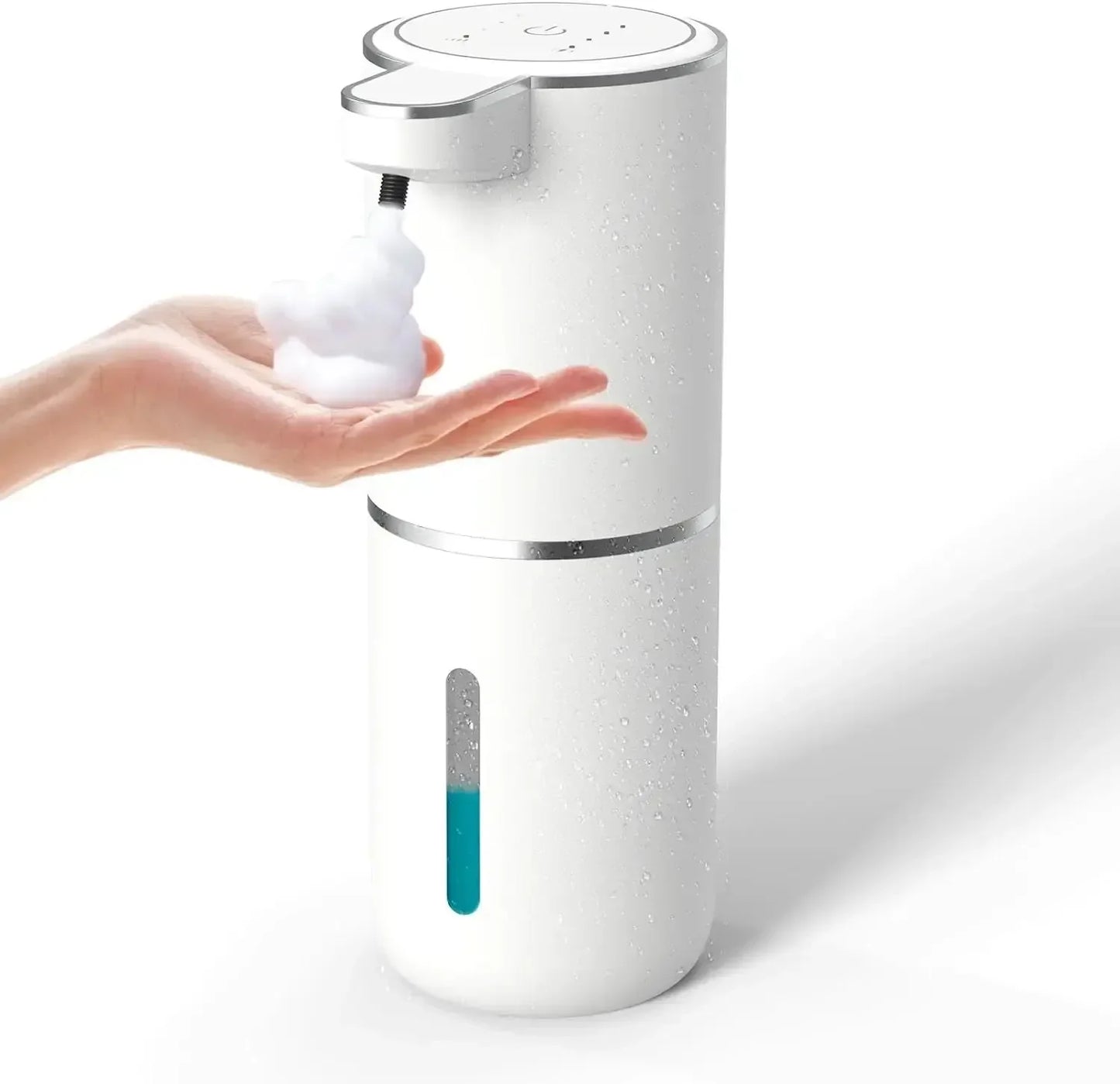 Lifestyle image showing touch-free use.