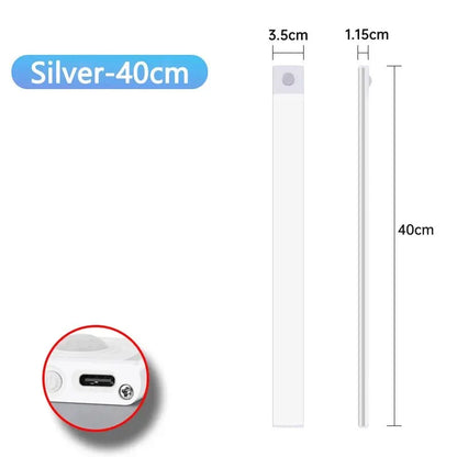 Motion Sensor Rechargeable Under Cabinet LED Light | ViralVaultX