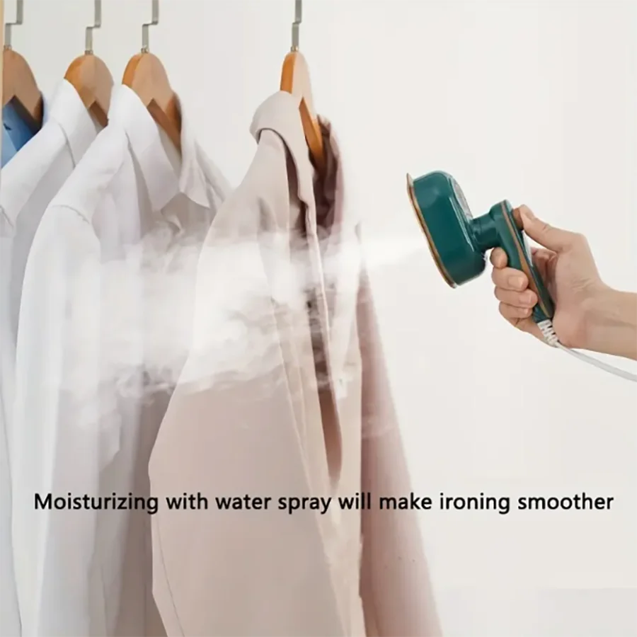 Mini portable steam iron travel garment steamer with 180 degree rotatable handle