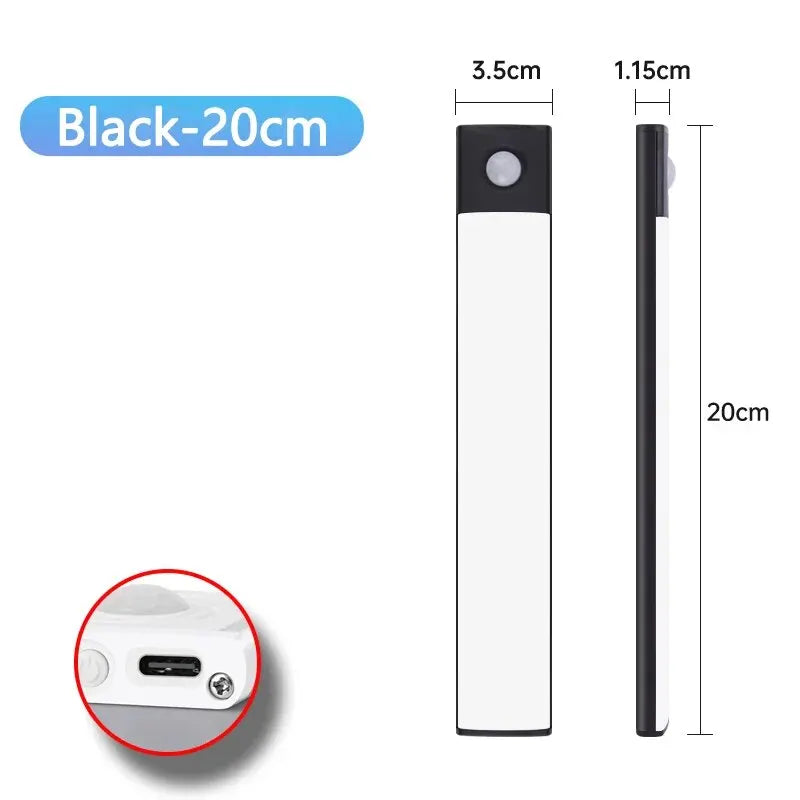 Motion Sensor Rechargeable Under Cabinet LED Light | ViralVaultX