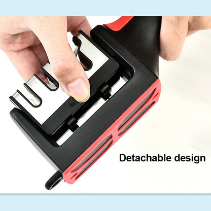 4-Stage Kitchen Knife Sharpener | Professional Manual Sharpening Tool | ViralVaultX