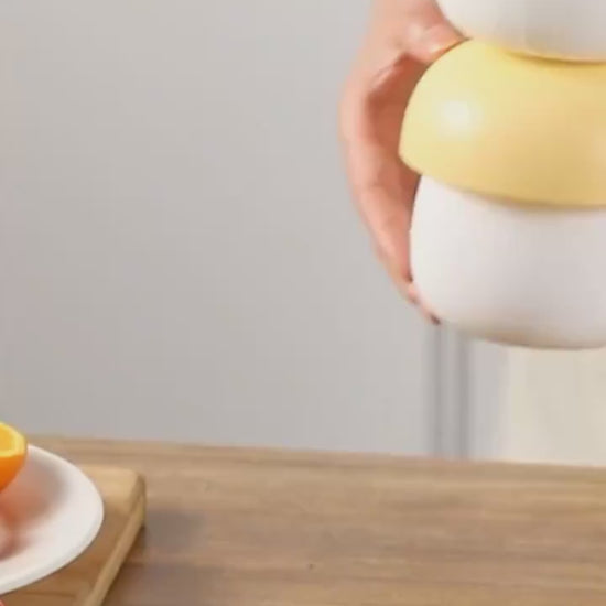 Grey silicone ice cube maker with storage container